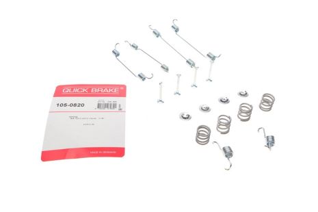 Монтажный к-кт тормозных колодок OPEL AGILA, PEUGEOT 108, CITROËN C1, QUICK BRAKE (1050820)