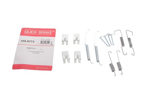 Монтажний комплект гальмівних колодок MERCEDES-BENZ A-CLASS, MERCEDES-BENZ СЕДАН, QUICK BRAKE (1050773)