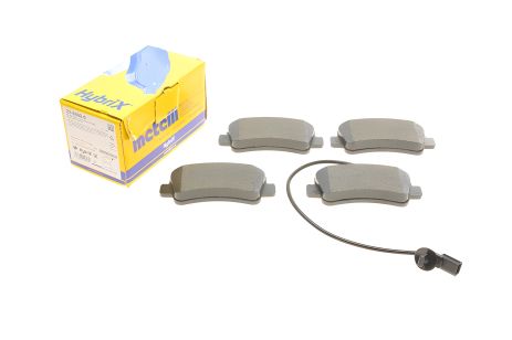 Гальмівні колодки OPEL MOVANO, RENAULT MASTER, NISSAN NV400, METELLI (2208990)