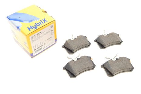 Комплект тормозных колодок PEUGEOT 405, VW VENTO, SEAT IBIZA, METELLI (2201000)