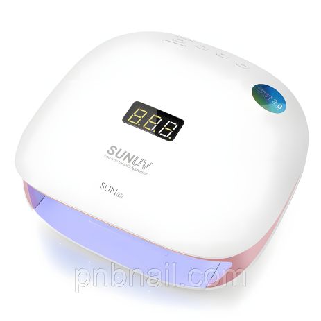 Рожева лампа для манікюру SUN 4S, Smart 2.0 з гарантією