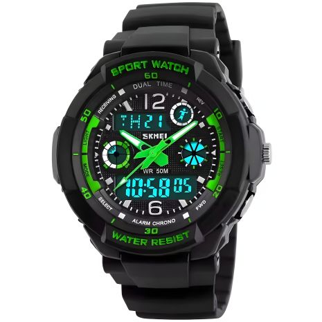 Skmei S-Shock Green 0931