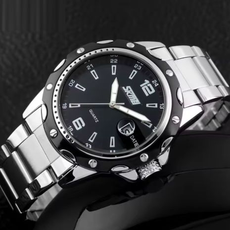 Мужские часы Skmei Robby Steel 0992S