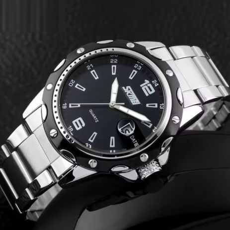 Мужские часы Skmei Robby Steel 0992S