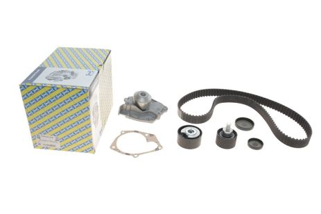 Помпа + комплект ремня ГРМ RENAULT DUSTER, NTN-SNR (KDP455520)