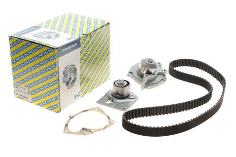 Помпа + комплект ремня ГРМ NISSAN PRIMASTAR, OPEL VIVARO, SNR (KDP455470)