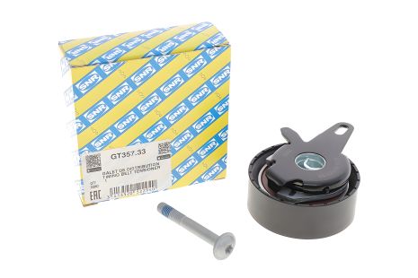 Ролик натяжной ремня ГРМ для VW LT, AUDI A6, NTN-SNR (GT35733)