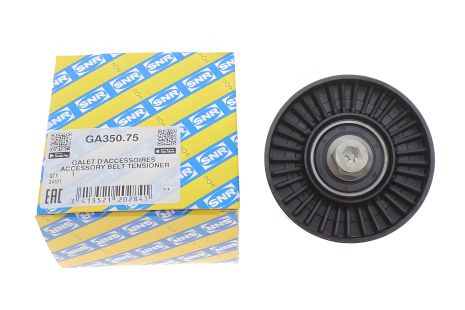 Натяжний ролик поліклінового ременя для BMW 1, SNR (GA35075)