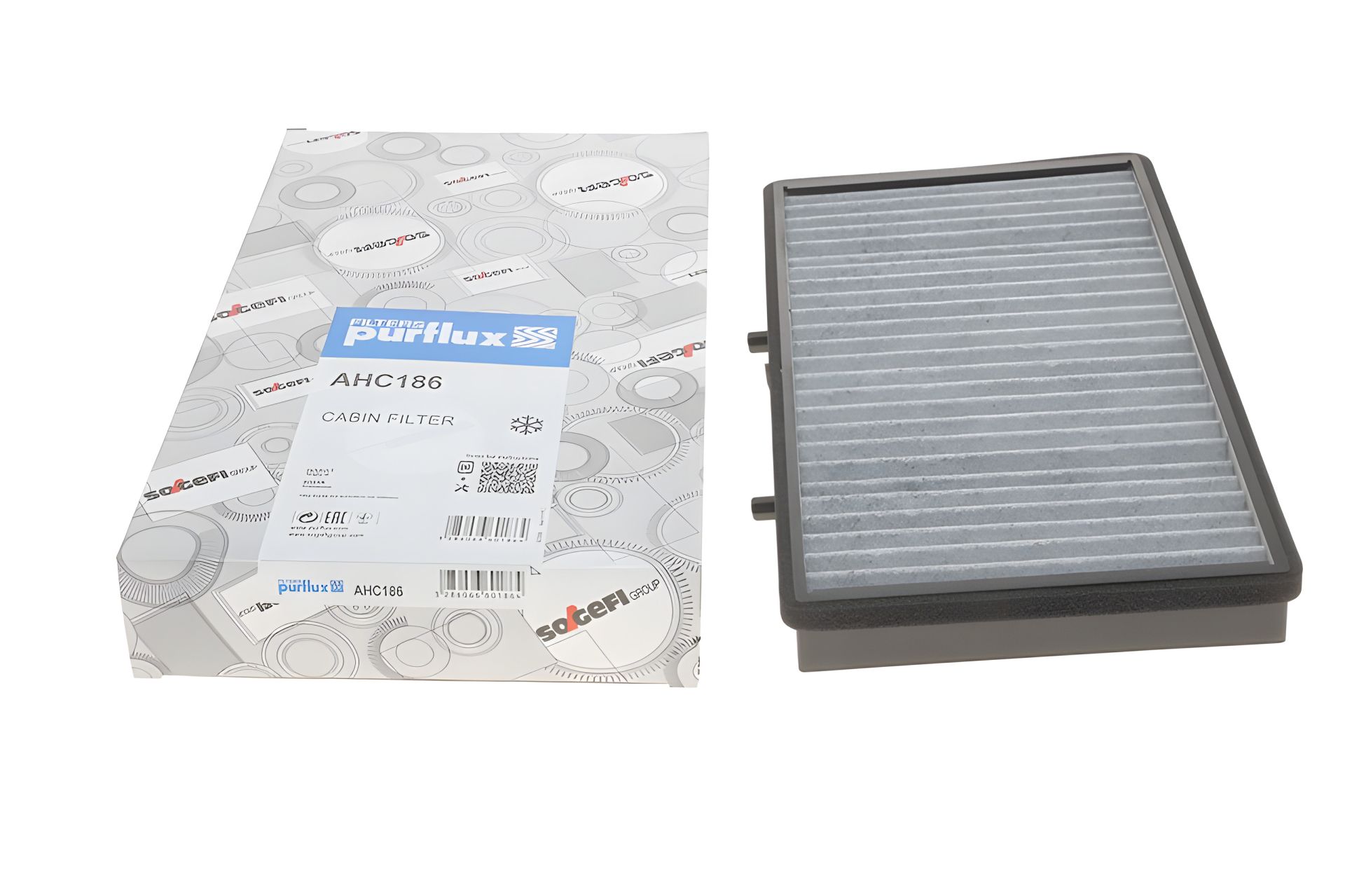 Салонный фильтр Trafic/Vivaro 01-, PURFLUX (AHC186) Салонный фильтр Trafic/Vivaro 01-, PURFLUX (AHC186)