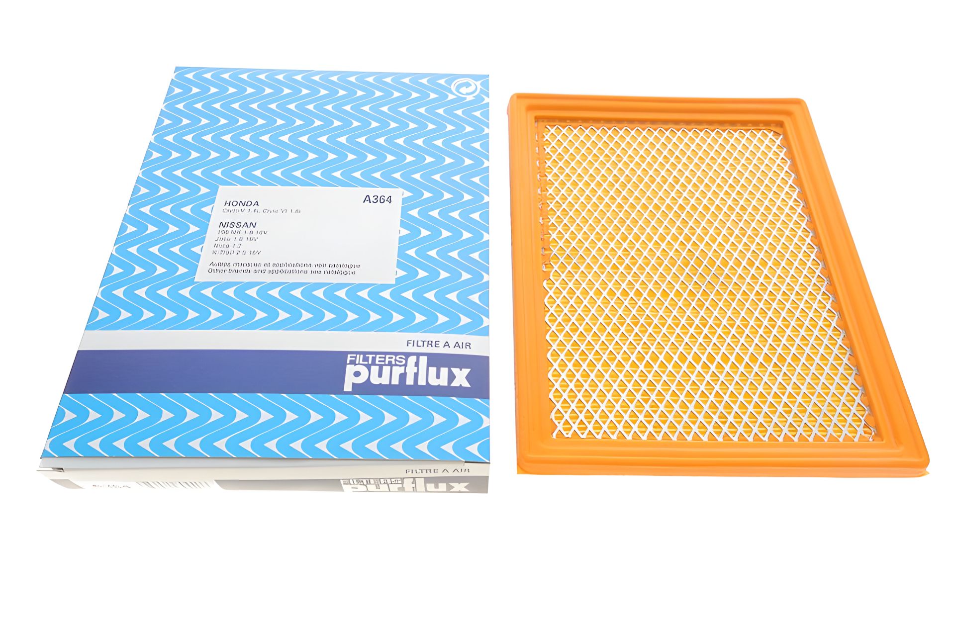 Повітряний фільтр Almera/Civic/Primera/Juke/X-Trail 1.4/.16/2.5 94-, PURFLUX (A364) Повітряний фільтр Almera/Civic/Primera/Juke/X-Trail 1.4/.16/2.5 94-, PURFLUX (A364)