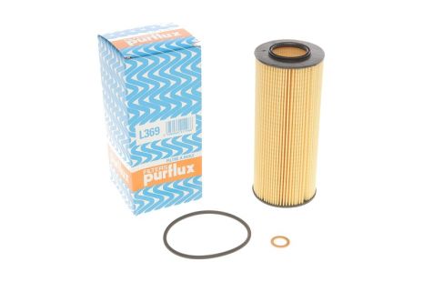 Фiльтр оливи BMW 3/5/6/7/X3/X5/X6 3.0D 04-, PURFLUX (L369)