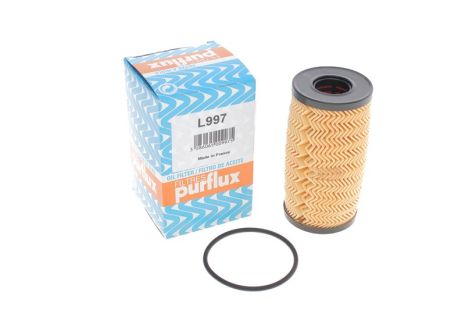 Фiльтр оливи MB C-class (W205/S205) C 180/C 200/ 1.6d/14-, PURFLUX (L997)