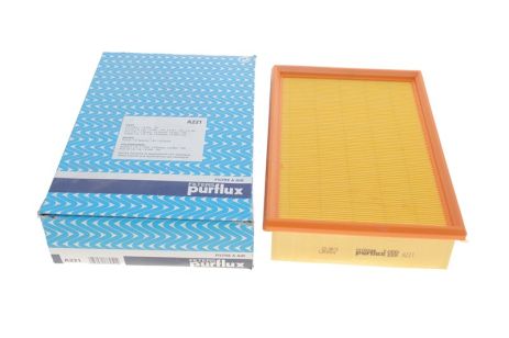 Фильтр воздушный Caddy II/Polo/Felicia 1.9TDI/SDI, PURFLUX (A221)