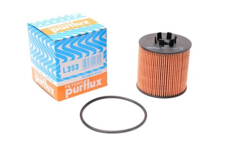 Фiльтр оливи Golf V/Passat B6/Octavia A5 1.4/1.6 FSI, PURFLUX (L353)