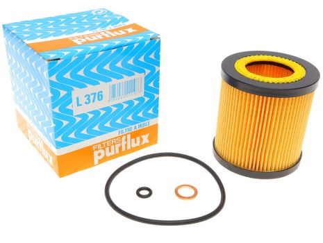 Фильтр масла BMW 3/5/6/7/X3/X5/X6 1.6-3.0 04.06-, PURFLUX (L376)