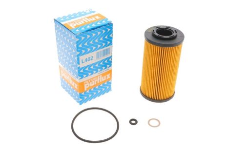 Фiльтр оливи KIA/Hyundai 1.5/1.6 CRDI, PURFLUX (L402)