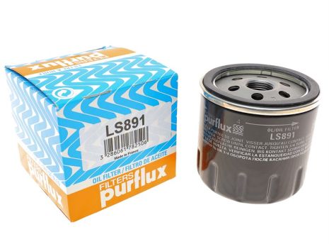 Фильтр масла Combo 1.6i 01/AstraG/H/Vectra C 9805, PURFLUX (LS891)