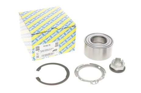 Подшипник ступицы Megane II передний SNR (R155.75) (7701207677)