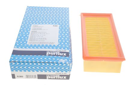 Повітряний фільтр MG MG, LAND ROVER, HONDA ACCORD, PURFLUX (A389)