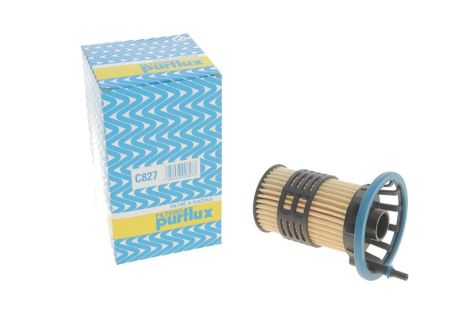 Фильтр топливный Fiat Doblo 1.3-2.0JTD 11-, PURFLUX (C827)