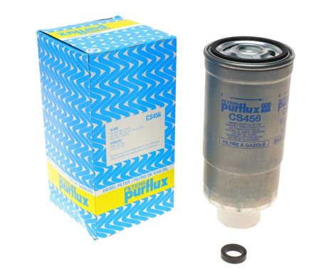 Фильтр топливный, KC69 AUDI 80,100,A4,A6 1.6-2.5 D eng. 91-PURFLUX (CS456)