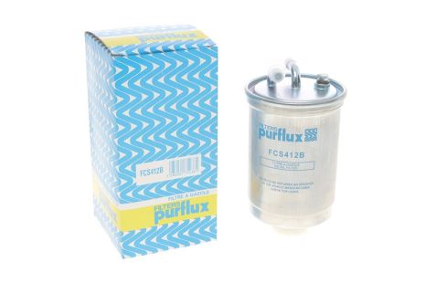 Фільтр паливний LT2.4D 88/T3 1.6D/TD 88/Golf II 87 (без підігріву), PURFLUX (FCS412B) Фільтр паливний LT2.4D 88/T3 1.6D/TD 88/Golf II 87 (без підігріву), PURFLUX (FCS412B)