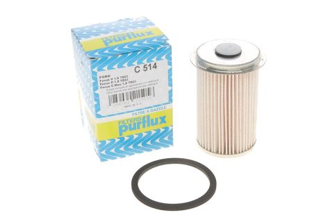 Фильтр топливный Focus/Galaxy/Mondeo/S-Max/C-Max 1.8TDCi 05-, PURFLUX (C514)