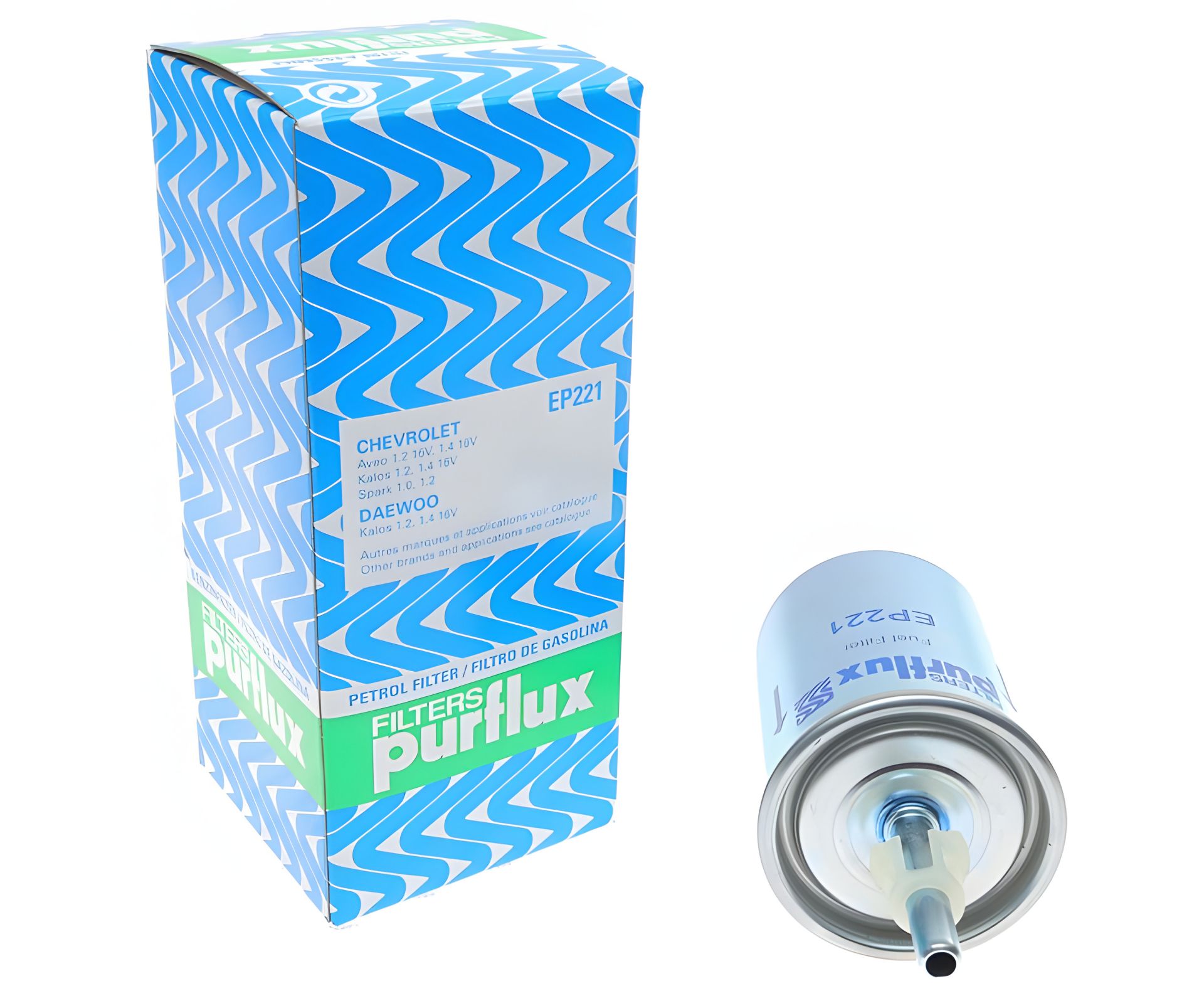 Π€ΡΠ»ΡΡΡ ΠΏΠ°Π»ΠΈΠ²Π½ΠΈΠΉ Chevrolet Aveo 1.2-1.6 03-, PURFLUX (EP221) Π€ΡΠ»ΡΡΡ ΠΏΠ°Π»ΠΈΠ²Π½ΠΈΠΉ Chevrolet Aveo 1.2-1.6 03-, PURFLUX (EP221)