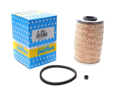 Паливний фільтр Master/Movano/Trafic/Vivaro 1.9-3.0 dCi 03(Purflux), PURFLUX (C491)