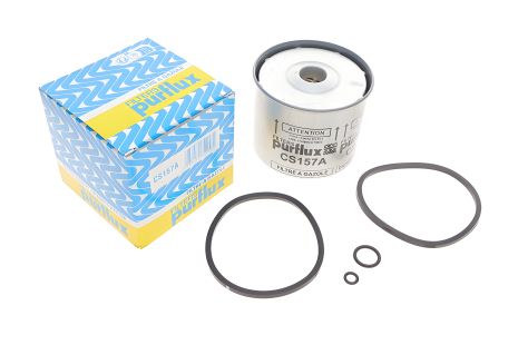 Фильтр для топлива, FIAT DUCATO 2.5TD -94, CITROEN/PEUGEOT 1.9D/TD, 2.5D/TD 94- PURFLUX (CS157A)