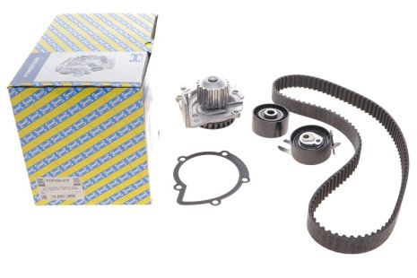 Водяний насос + комплект ГРМ DS DS, FIAT SCUDO, FORD KUGA, NTN-SNR (KDP459570)