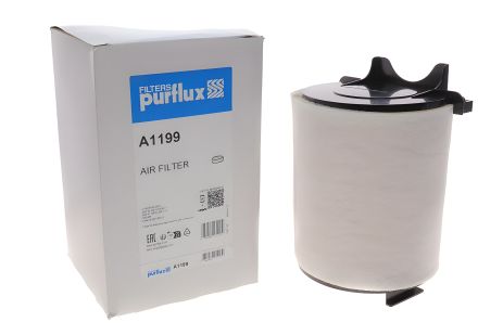 Фільтр повітряний SKODA SUPERB, AUDI A3, VW TOURAN, PURFLUX (A1199) - Чисте дихання двигуна