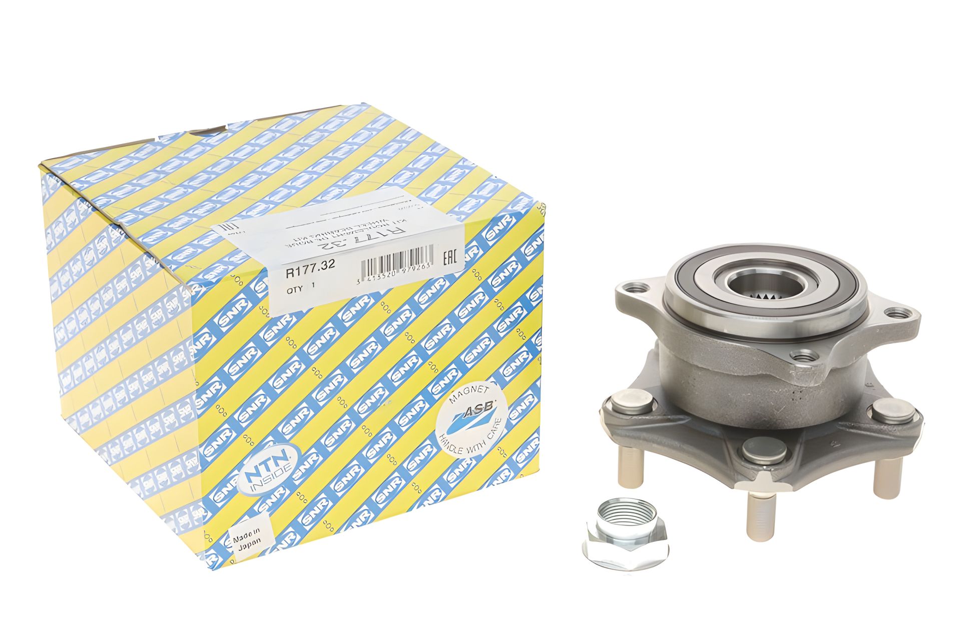 Підшипника маточини комплект SUZUKI KIZASHI, SUZUKI GRAND VITARA, NTN-SNR (R17732) Підшипника маточини комплект SUZUKI KIZASHI, SUZUKI GRAND VITARA, NTN-SNR (R17732)