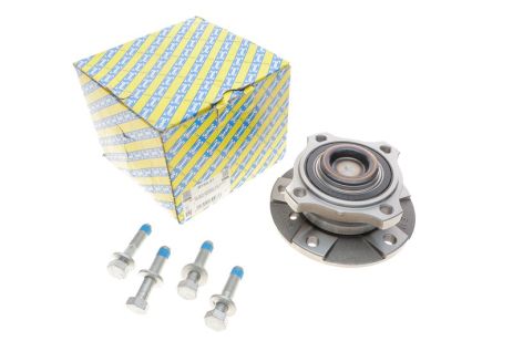 Комплект подшипника ступицы BMW 6, BMW 5, NTN-SNR (R15037) Комплект подшипника ступицы BMW 6, BMW 5, NTN-SNR (R15037)