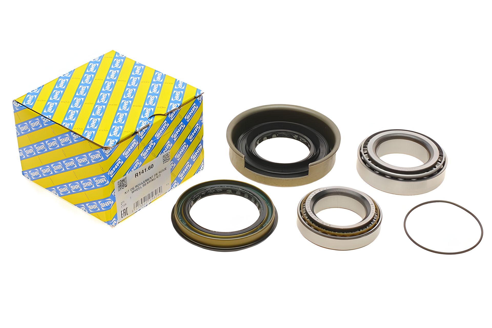 Комплект підшипника маточини для NISSAN NP300, JUKE, NAVARA від NTN-SNR (R14160) Комплект підшипника маточини для NISSAN NP300, JUKE, NAVARA від NTN-SNR (R14160)