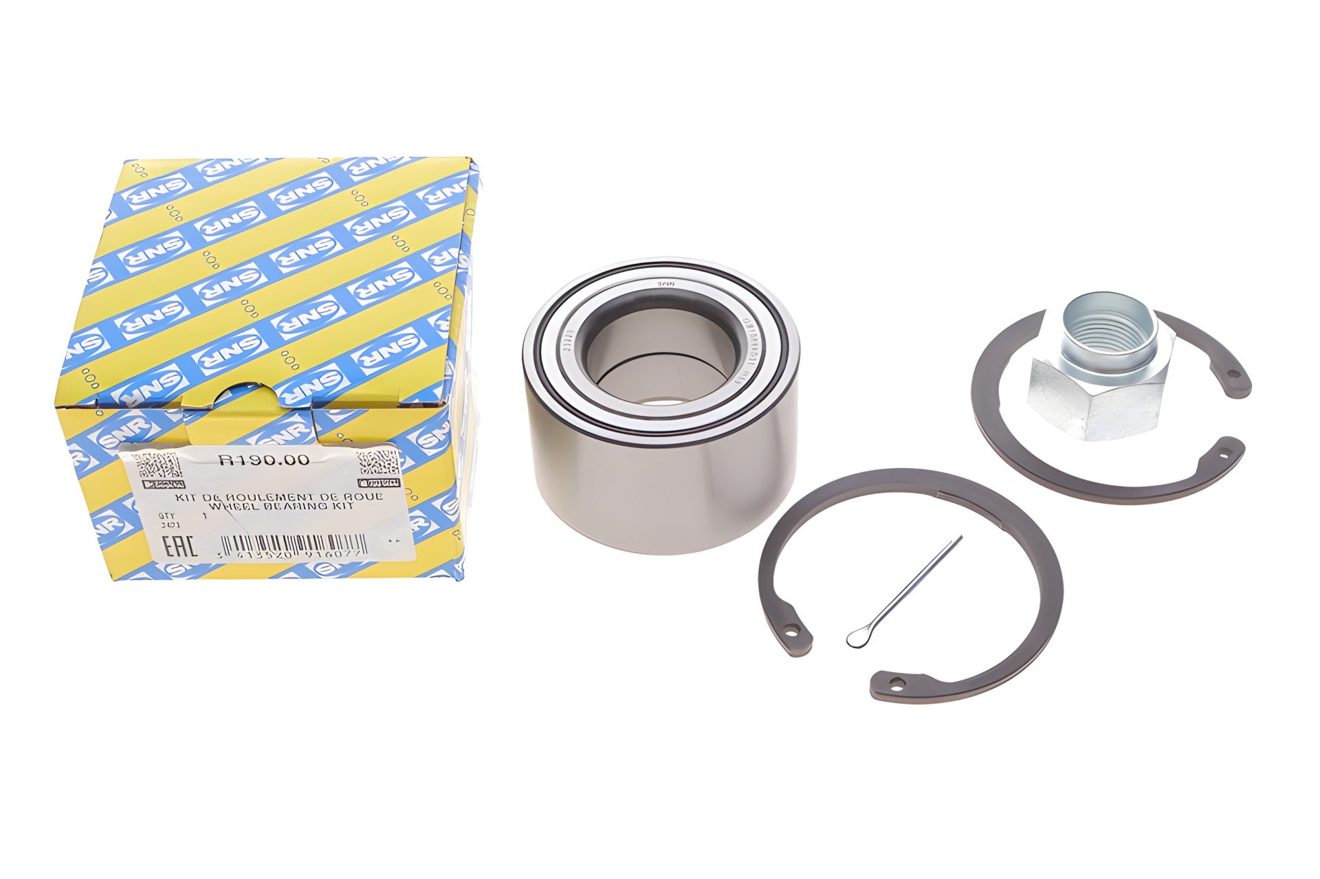 Комплект ступичного подшипника CHEVROLET Aveo, DAEWOO Kalos, DAEWOO Cielo, NTN-SNR (R19000) Комплект ступичного подшипника CHEVROLET Aveo, DAEWOO Kalos, DAEWOO Cielo, NTN-SNR (R19000)