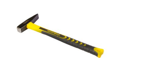 Молоток слесарный 200 г HRC 50 рукоятка фиберглассовая 280 мм MASTERTOOL 02-0802