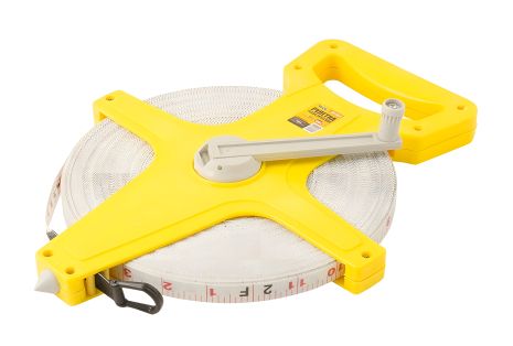 Рулетка геодезическая на 100 метров, 13 мм полотно из стекловолокна MASTERTOOL 66-1013 Рулетка геодезическая на 100 метров, 13 мм полотно из стекловолокна MASTERTOOL 66-1013