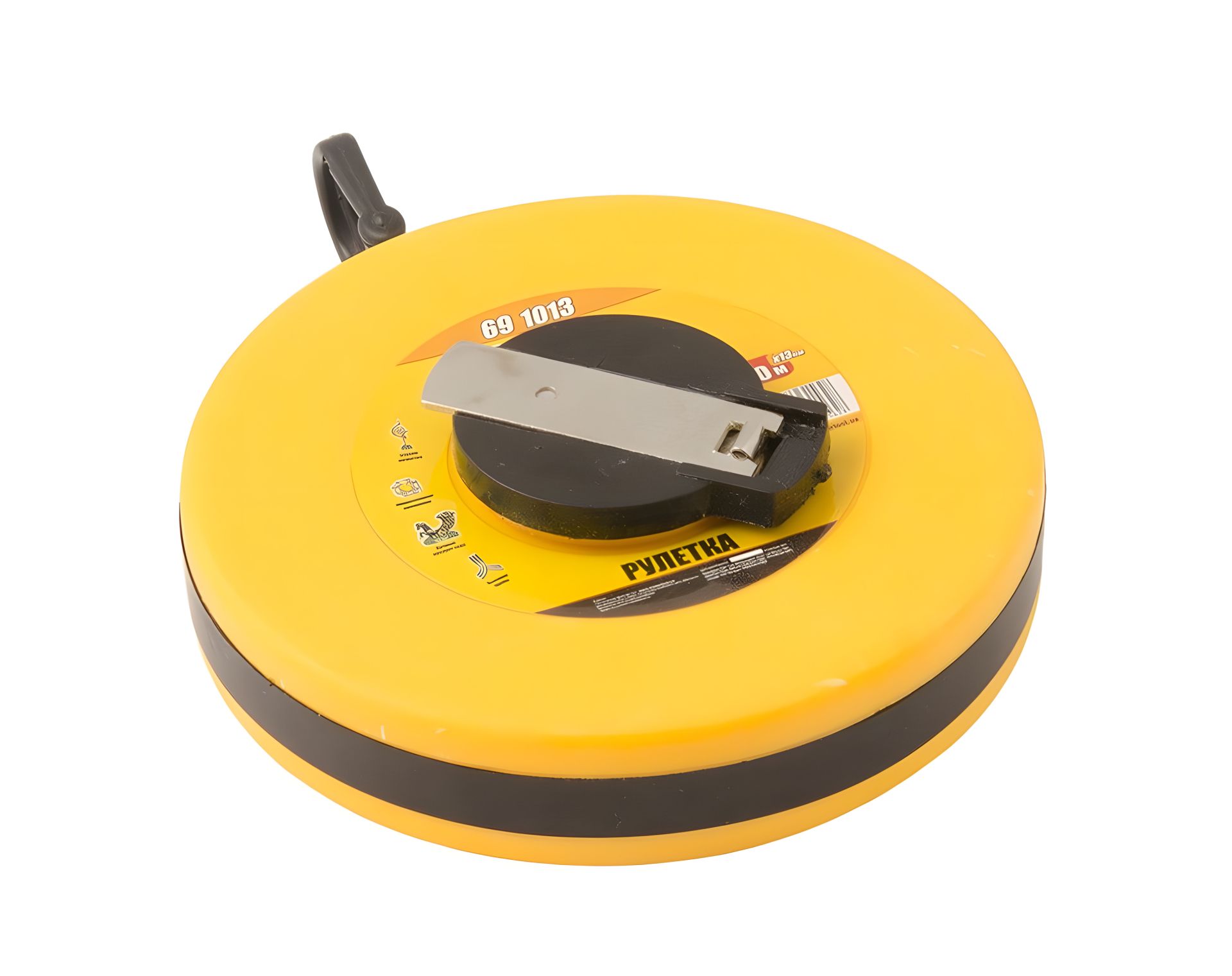 Рулетка 10 м×13 мм с ударопрочным корпусом MASTERTOOL 69-1013 Рулетка 10 м×13 мм с ударопрочным корпусом MASTERTOOL 69-1013