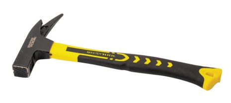 Молоток кровельный 600 г HRC 50 рукоятка фиберглассовая 340 мм MASTERTOOL 02-0120