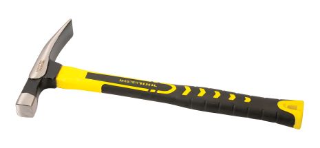 Молоток для муляра 510 г HRC 50 з фібергласовою рукояткою 380 мм MASTERTOOL 02-0121