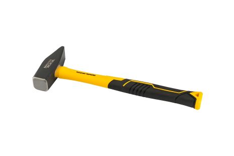 Слюсарний молоток 1000 г HRC 50 фібергласова рукоятка 320 мм MASTERTOOL 02-0910