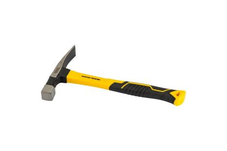 Молоток каменщика 510 г HRC 50 рукоятка фиберглассовая 300 мм MASTERTOOL 02-0921