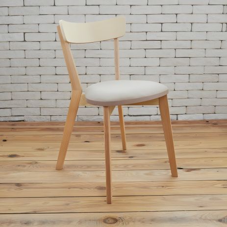 Деревянный стул Onto Віто Преміум Бежевый