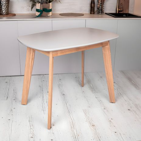 Кухонний обідній стіл прямокутний Вінцензо Onto 100 сірий Кухонний обідній стіл прямокутний Вінцензо Onto 100 сірий