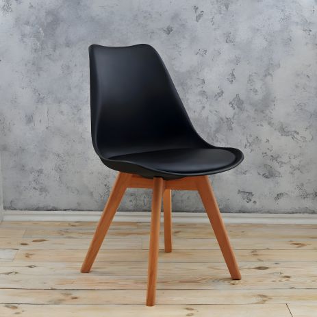 Чорний стілець Comfort Чорний стілець Comfort