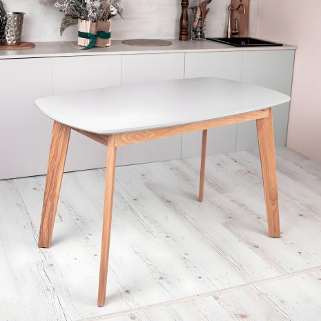 Обідній стіл прямокутний кухонний Onto Вінцензо 120 Сірий Обідній стіл прямокутний кухонний Onto Вінцензо 120 Сірий