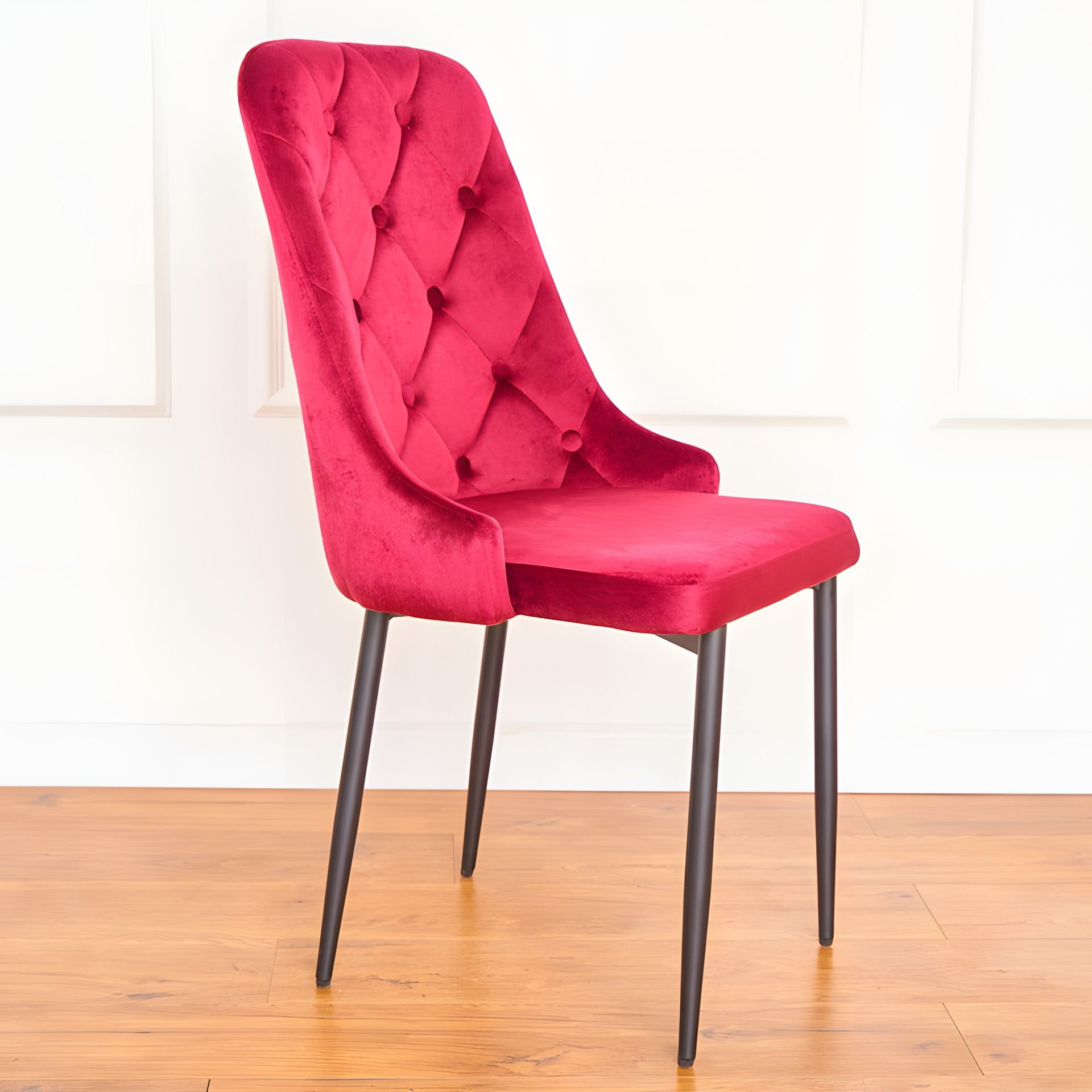 Стілець Capri Velvet, бордовий Стілець Capri Velvet, бордовий