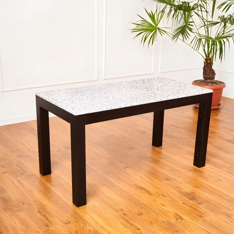 Прямокутний кварцовый стіл Onto чорний "Бернардо"