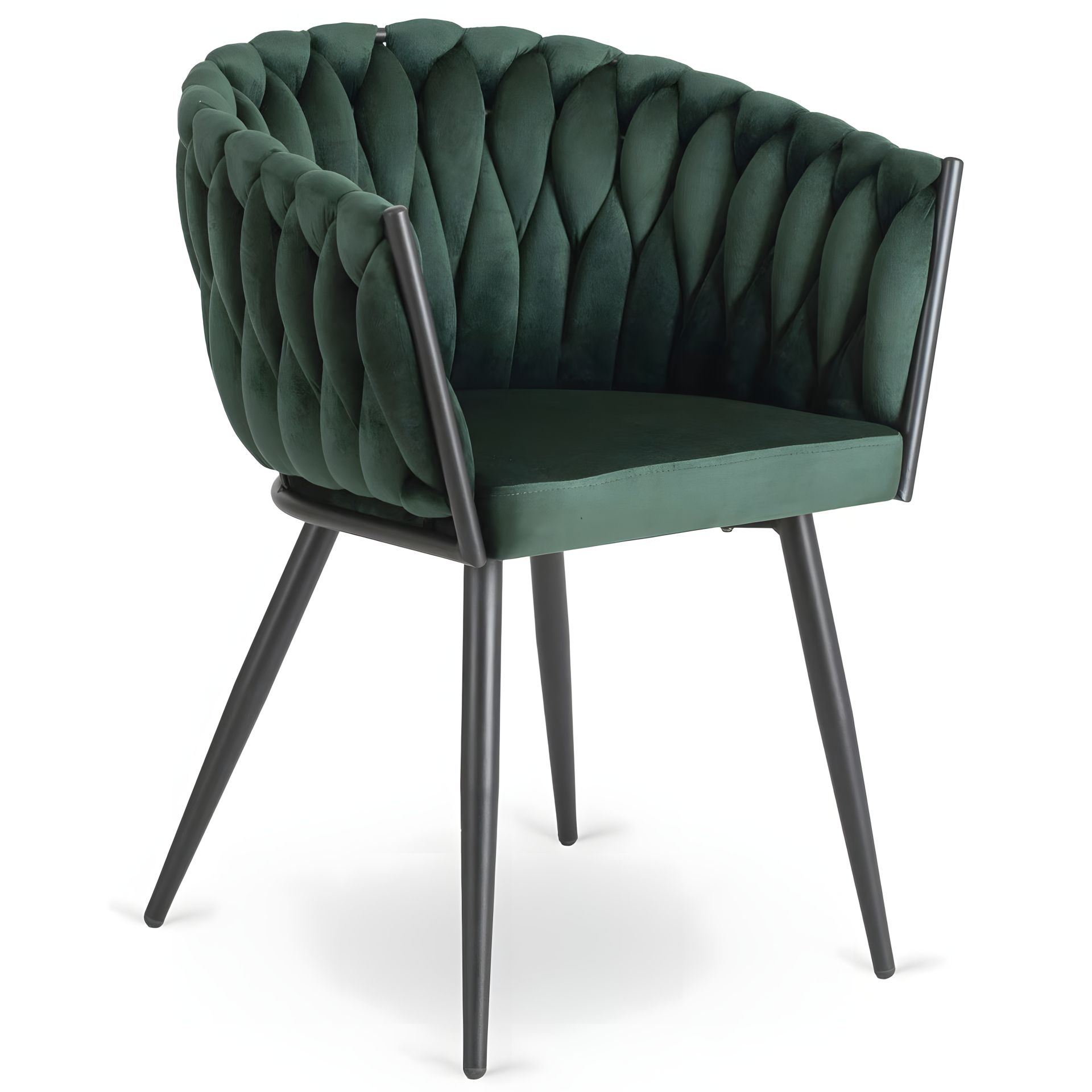 Крісло зелений велюр ELENA Крісло зелений велюр ELENA